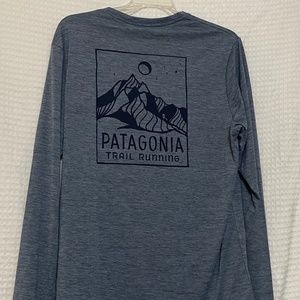 PATAGONIA MENS L/S CAPILENE COOL DAILY GRAPHIC TEE